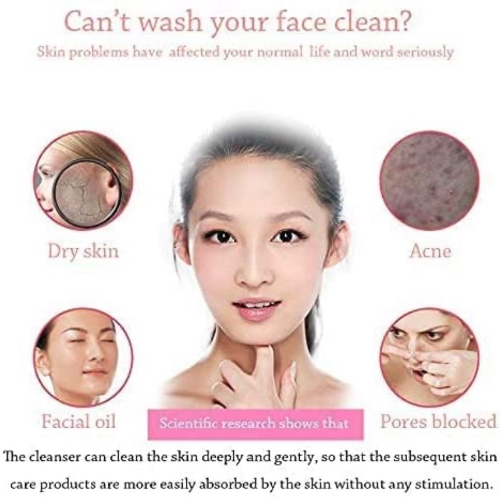 NEW Facial Cleansing Brush with Hygienic Silicone - Picture 7 of 8